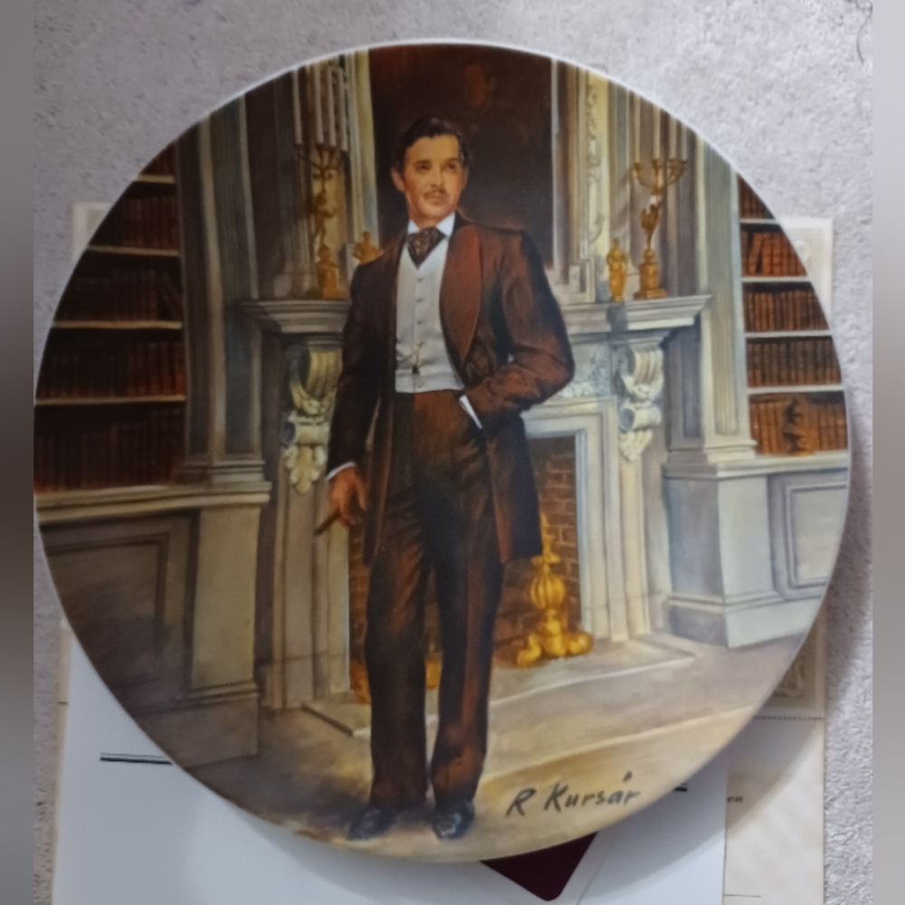 "Rhett" Collector Plate